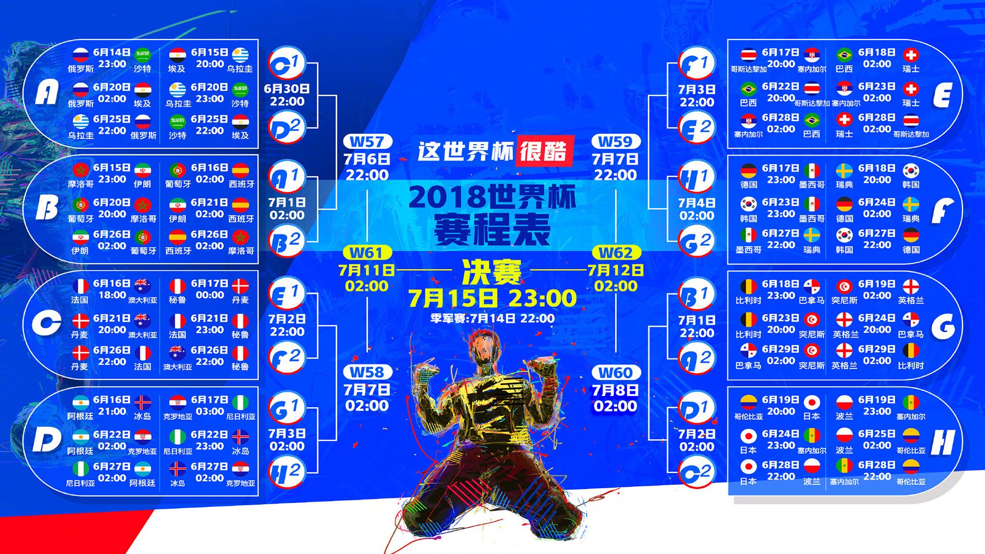 2026世界杯淘汰赛最疯狂一夜，比利时3-0完胜哥伦比亚，莱万补时致命一击！